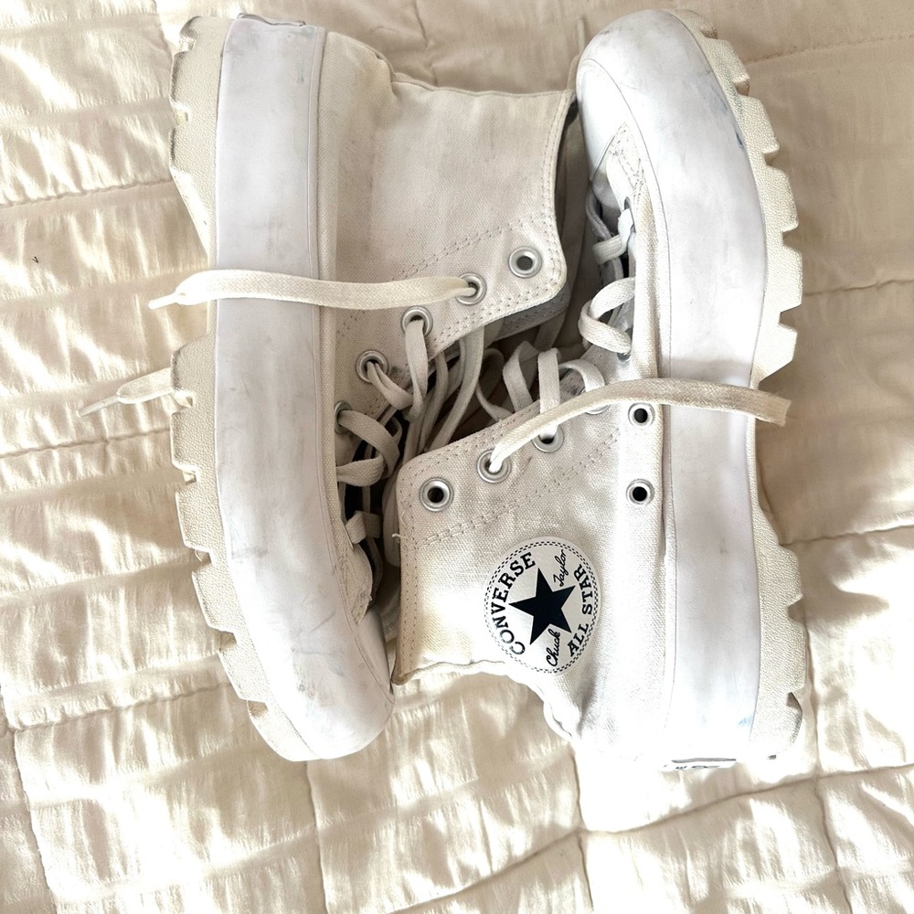 Converse platform sneakers